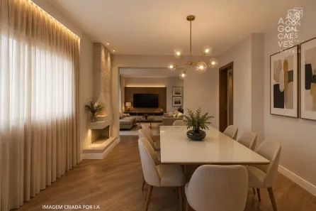 Apartamento com 3 Quartos à venda, 140m² no Cabral, Curitiba