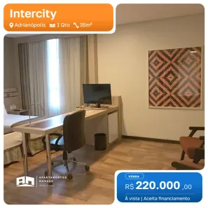Flat com 1 Quarto à venda, 35m² no Adrianópolis, Manaus