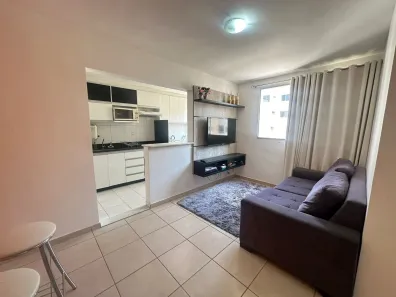 Apartamento com 2 Quartos para alugar, 50m² no Setor dos Afonsos, Aparecida de Goiânia
