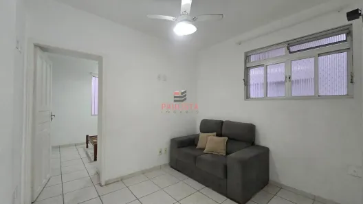 Apartamento com 1 Quarto para alugar, 47m² no Gonzaga, Santos