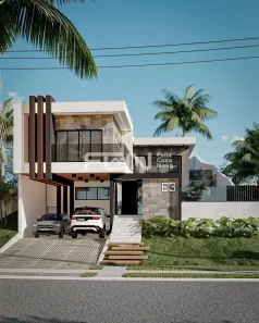 Casa de Condomínio com 3 Quartos à venda, 295m² no Alphaville (Abrantes), Camaçari