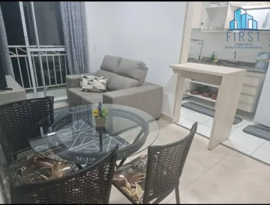 Apartamento com 2 Quartos para alugar, 48m² no Vila Clayton, Valinhos