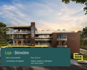 Ponto Comercial à venda, 127m² no Belvedere, Belo Horizonte