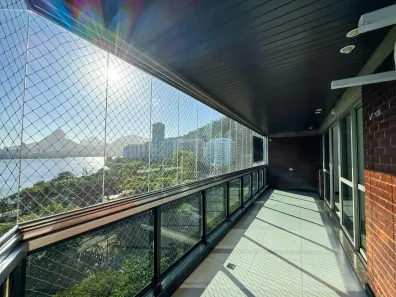 Apartamento com 4 Quartos para venda ou aluguel, 160m² no Lagoa, Rio de Janeiro