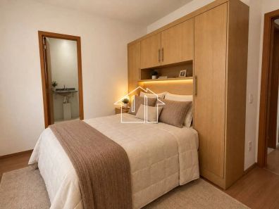 Apartamento com 2 Quartos à venda, 58m² no Condomínio Residencial Colinas do Paratehy, São José dos Campos