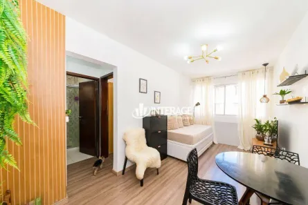 Apartamento com 1 Quarto para alugar, 33m² no Centro, Curitiba