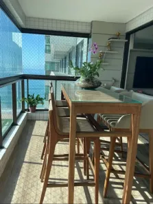 Apartamento com 3 Quartos para alugar, 114m² no Guaxuma, Maceió