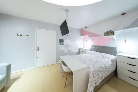 Kitnet com 1 Quarto à venda, 28m² no Menino Deus, Porto Alegre