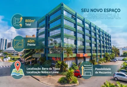 Ponto Comercial para alugar, 800m² no Barra da Tijuca, Rio de Janeiro