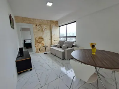 Flat com 1 Quarto para venda ou aluguel, 43m² no Pina, Recife