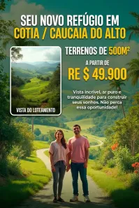 Lote/Terreno à venda, 500m² no Santana, Cotia