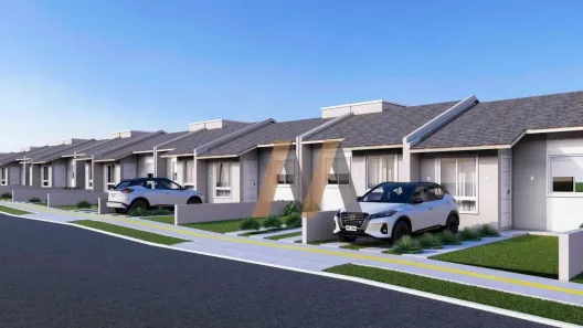 Casa de Condomínio com 2 Quartos à venda, 49m² no Sítio Sobrado, Gravataí