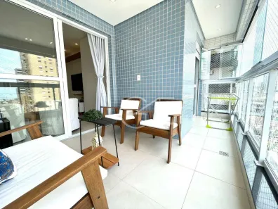 Apartamento com 3 Quartos à venda, 102m² no Embaré, Santos