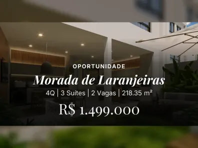 Casa com 4 Quartos à venda, 218m² no Morada de Laranjeiras, Serra