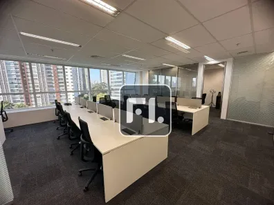 Sala Comercial para alugar, 110m² no Cidade Monções, São Paulo
