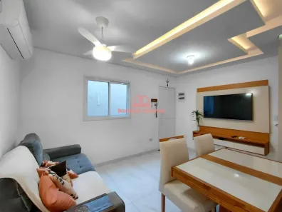Casa de Condomínio com 2 Quartos à venda, 70m² no Sítio do Campo, Praia Grande