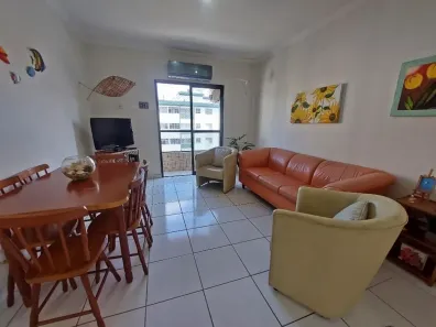 Apartamento com 2 Quartos para alugar, 70m² no Canto do Forte, Praia Grande