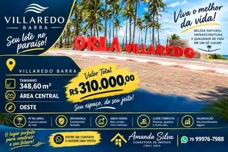Lote/Terreno à venda, 348m² no , Barra dos Coqueiros