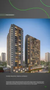 Flat com 1 Quarto à venda, 37m² no Setor Bueno, Goiânia