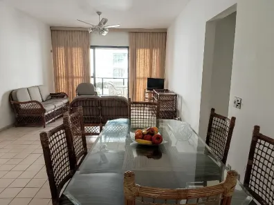 Apartamento com 3 Quartos para alugar, 110m² no Pitangueiras, Guarujá