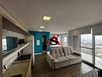 Apartamento com 1 Quarto para venda ou aluguel, 49m² no Vila Dom Pedro I, São Paulo