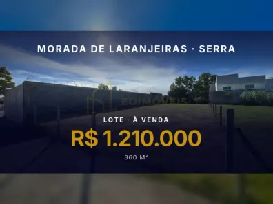 Lote/Terreno à venda, 360m² no Morada de Laranjeiras, Serra
