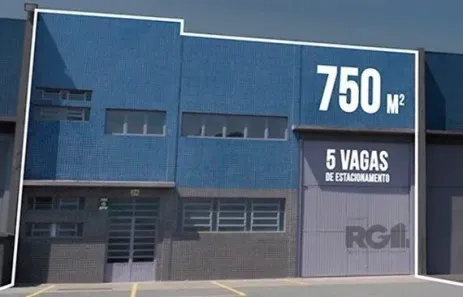 Galpão/Depósito/Armazém para alugar, 740m² no Santa Maria Goretti, Porto Alegre