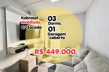 Apartamento com 3 Quartos à venda, 70m² no Kobrasol, São José