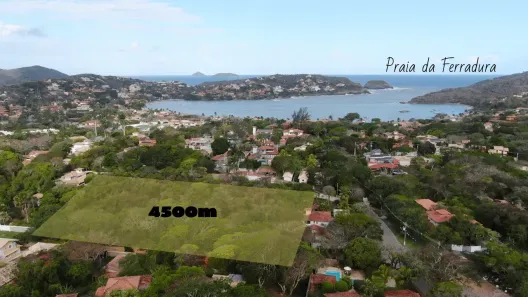 Lote/Terreno à venda, 4500m² no Ferradura, Armação dos Búzios