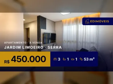 Apartamento com 3 Quartos à venda, 53m² no Jardim Limoeiro, Serra