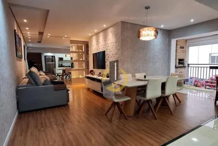 Apartamento com 3 Quartos à venda, 96m² no Vila Scarpelli, Santo André