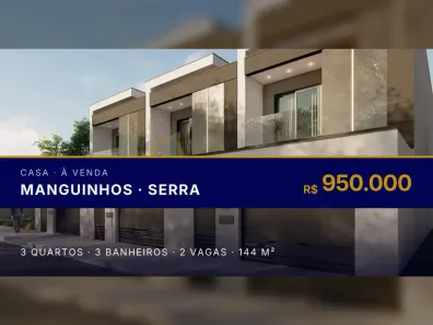 Casa com 3 Quartos à venda, 144m² no Manguinhos, Serra