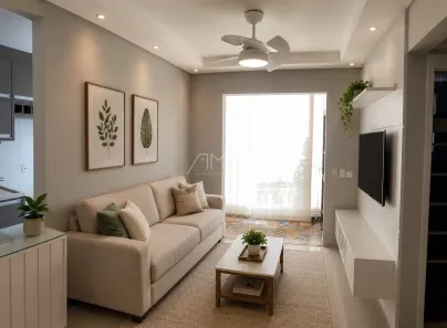 Apartamento com 2 Quartos à venda, 56m² no São Bernardo, Campinas
