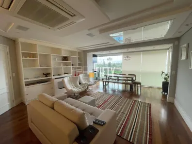 Apartamento com 3 Quartos para alugar, 152m² no Brooklin Paulista, São Paulo