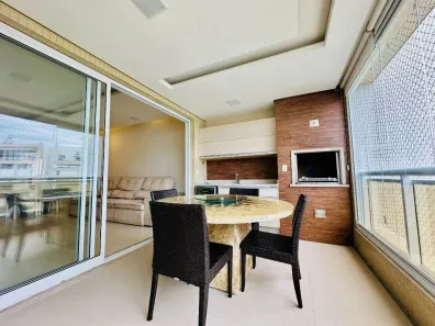 Apartamento com 4 Quartos para alugar, 147m² no Riviera, Bertioga