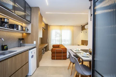 Apartamento com 1 Quarto para alugar, 32m² no Cristo Rei, Curitiba