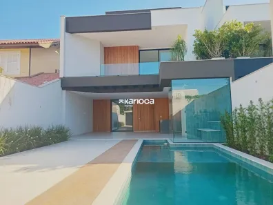 Casa de Condomínio com 5 Quartos à venda, 450m² no Barra da Tijuca, Rio de Janeiro