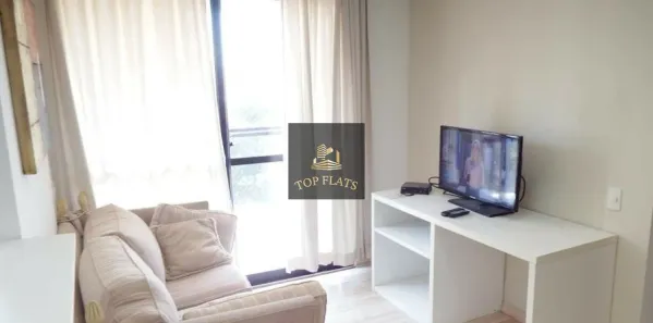 Flat com 1 Quarto para alugar, 40m² no Vila Nova Conceição, São Paulo