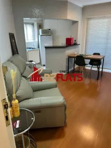 Flat com 1 Quarto para alugar, 49m² no Itaim Bibi, São Paulo