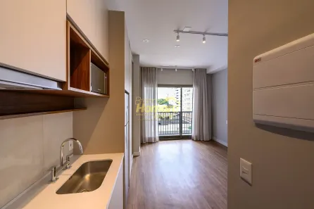 Apartamento com 1 Quarto para alugar, 25m² no Santa Cecília, São Paulo