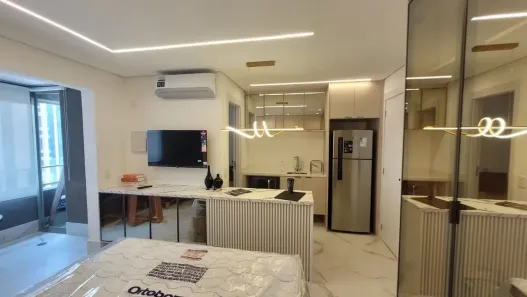 Apartamento com 1 Quarto para alugar, 28m² no Moema, São Paulo