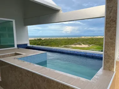 Apartamento com 3 Quartos para alugar, 230m² no Porto das Dunas, Aquiraz