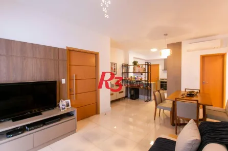Apartamento com 3 Quartos à venda, 110m² no Boqueirão, Santos