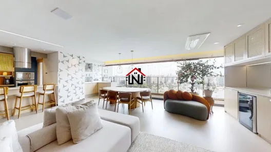Apartamento com 3 Quartos à venda, 142m² no Brooklin Novo, São Paulo
