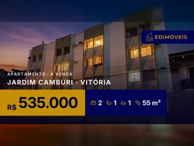 Apartamento com 2 Quartos à venda, 55m² no Jardim Camburi, Vitória