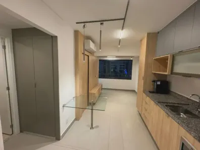 Apartamento com 1 Quarto para alugar, 32m² no Indianópolis, São Paulo