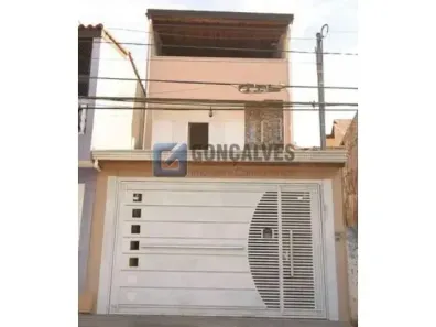 Sobrado com 4 Quartos à venda, 243m² no Parque São Vicente, Mauá