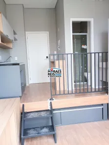 Apartamento com 1 Quarto para alugar, 25m² no Jardim das Acácias, São Paulo