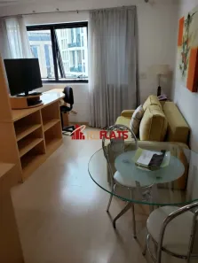 Flat com 1 Quarto para alugar, 28m² no Indianópolis, São Paulo