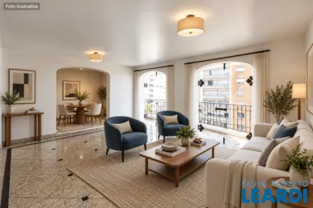 Apartamento com 4 Quartos para alugar, 280m² no Santa Cecília, São Paulo